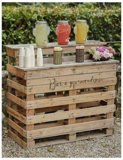 Candy Bar Fleuri