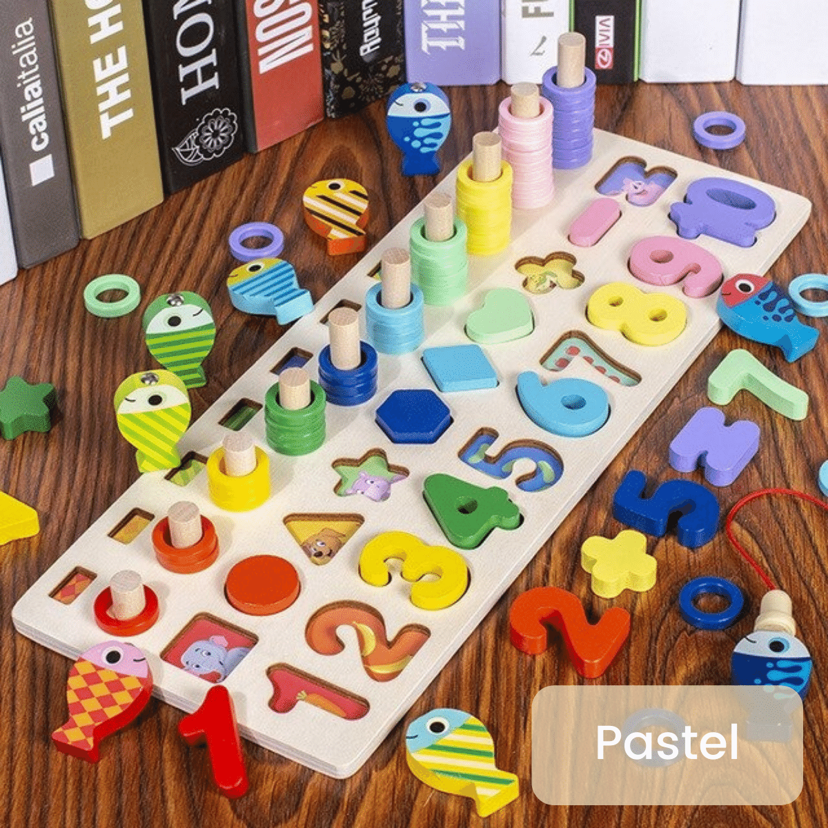 MonTableauBois™ | Développez les compétences - Tableau en bois Montessori