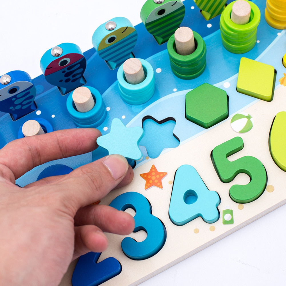 MonTableauBois™ | Développez les compétences - Tableau en bois Montessori