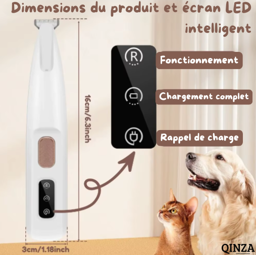 CutPaw Pro™ - Tondeuse pattes