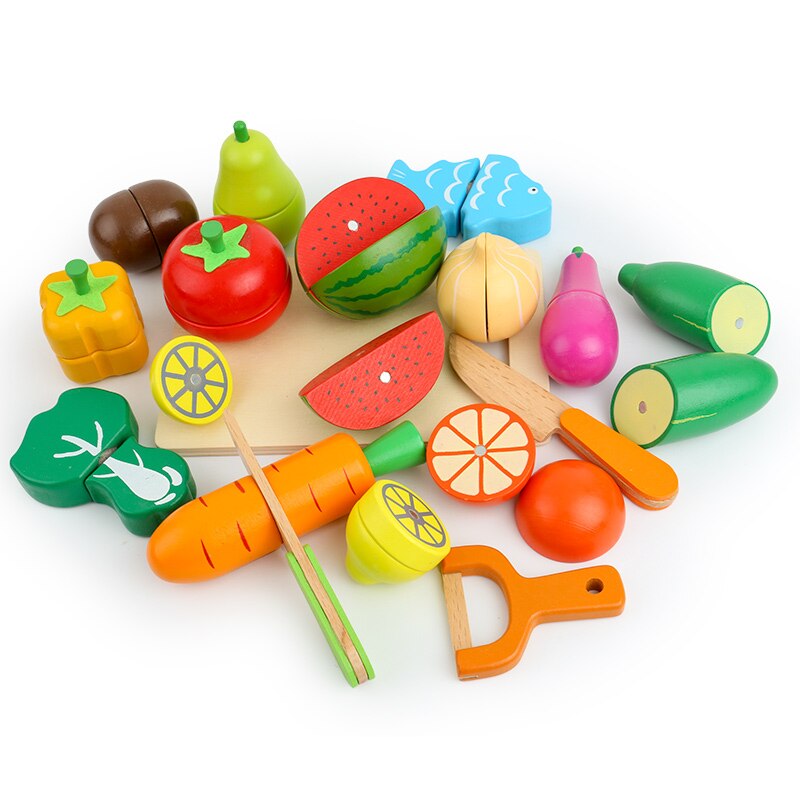 MonMarchéBois™ | Boîte en bois de légumes et de fruits 🍉🥕