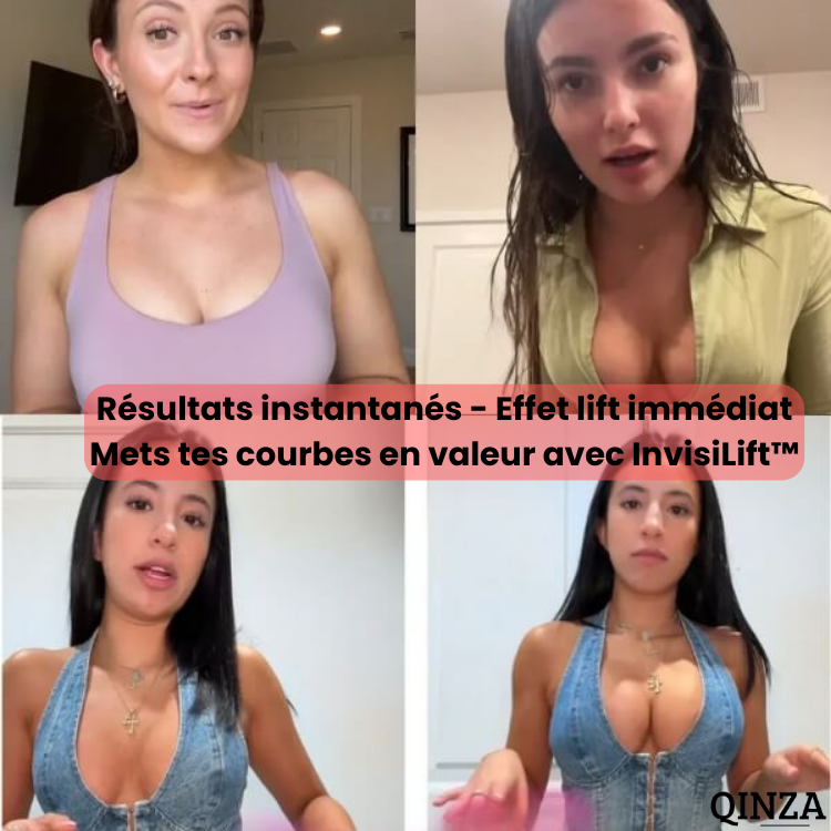 InvisiLift™ - Cup Push-Up invisible pour une poitrine parfaite 🌟