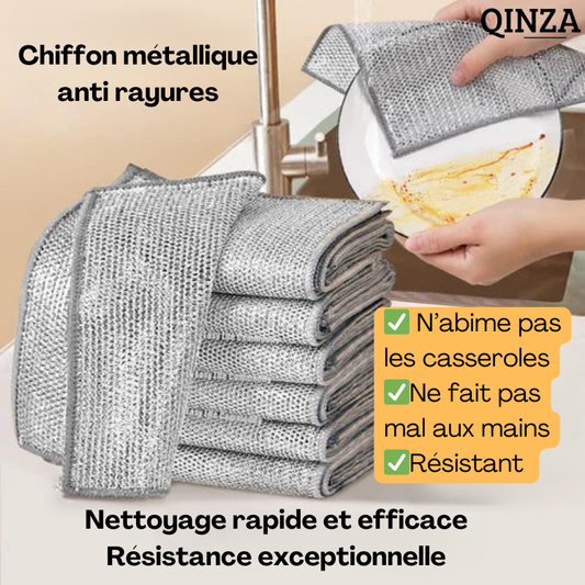 CleanTOP™ - Chiffons métalliques pour nettoyage sans rayures