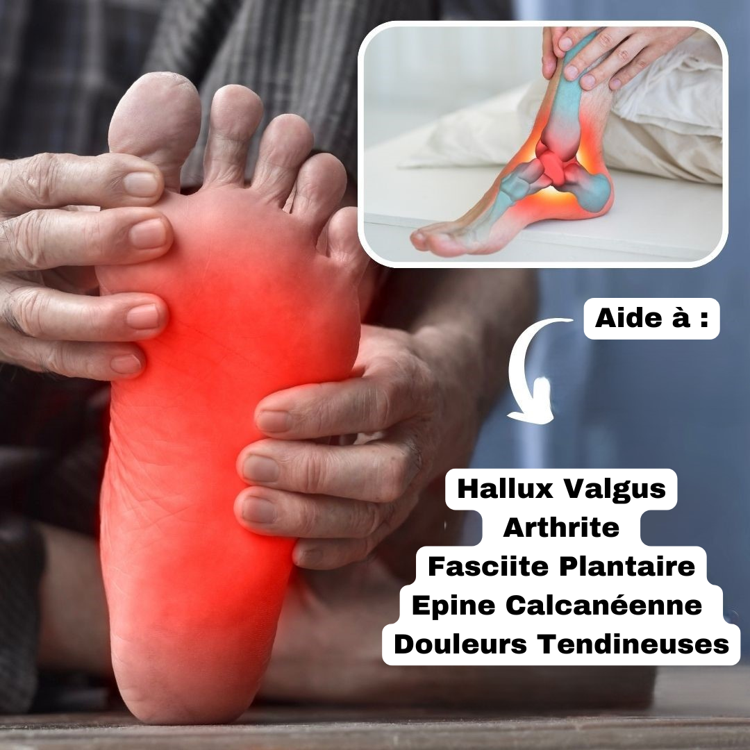 ErgoX™ -  Chaussures ergonomiques unisexes confort optimal et soulagement de la douleur
