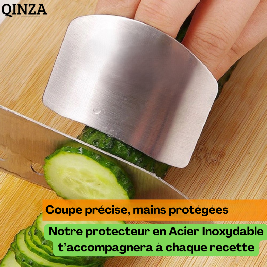 ManiPro™ - Protecteurs de Mains en Acier Inoxydable pour Cuisine