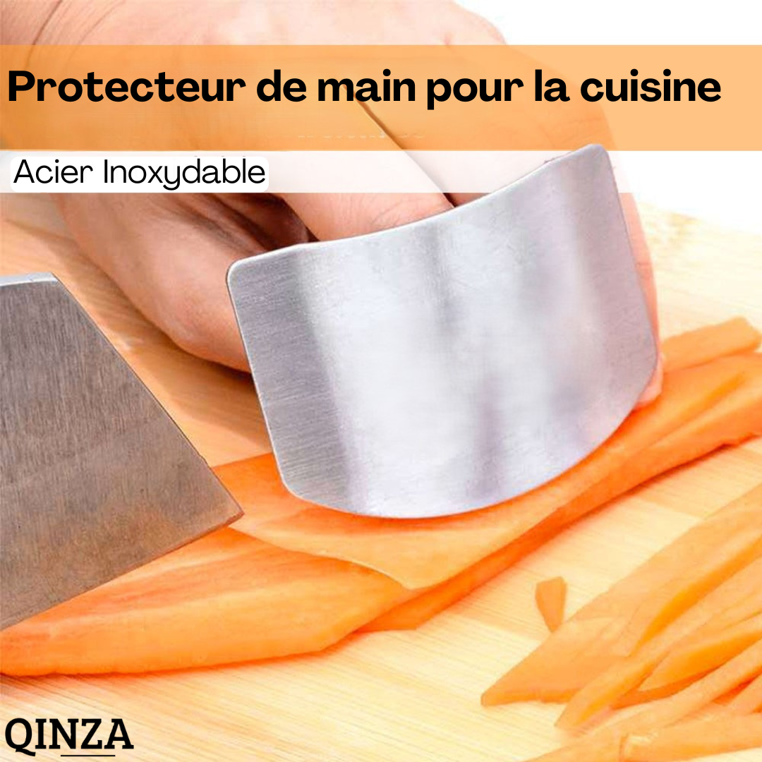 ManiPro™ - Protecteurs de Mains en Acier Inoxydable pour Cuisine