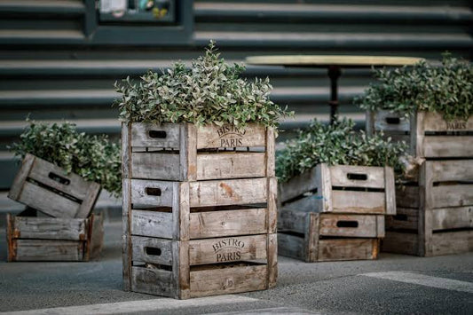 Caisses en bois Vintage